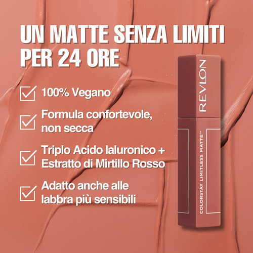 Lápiz Labial Revlon Colorstay Limitless Matte 011 Fire Off 5