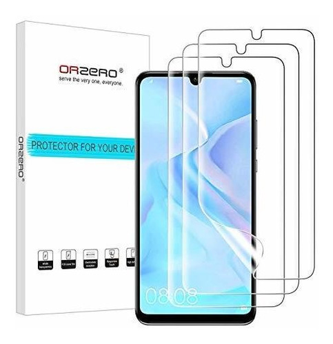 Protector De Pantalla, Paquete De 3 Orzero Compatible Con Hu