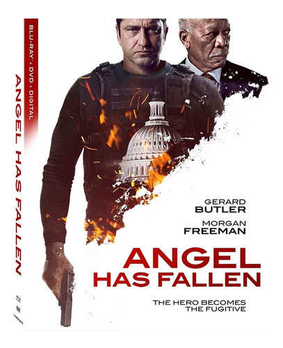 Blu-ray + Dvd Angel Has Fallen / Presidente Bajo Fuego