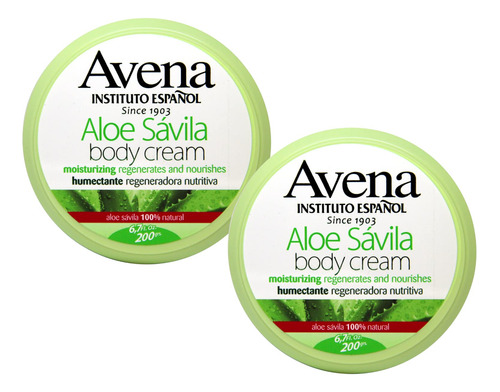 Instituto Español Avena Aloe Sávila Crema Corporal, Humec.