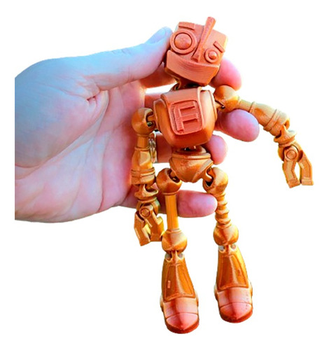 Figura Muñeco Robot Articulado 16cm  Impresión3d