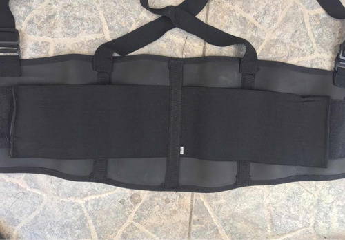 Faja Lumbares Con Tiras Seguridad Industrial Talla L