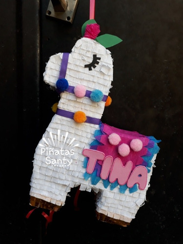 Mini Piñata Llama (21cm) Envíos A Todo El País!