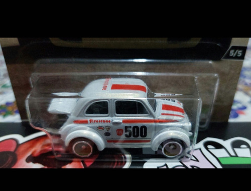 Hot Wheels 60's Fiat 500d Modificado Blanco