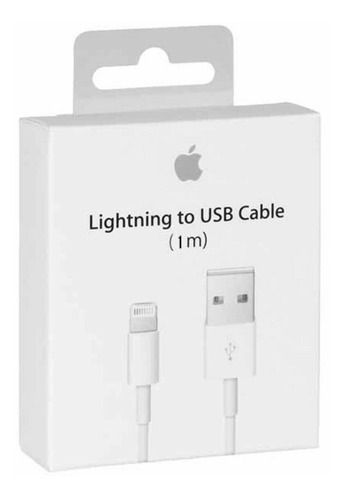 Cable Datos Apple Original Nuevo iPhone Lightning Usb 1m