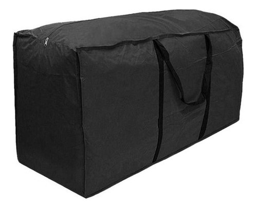 Árbol de Navidad artificial impermeable 173x76x51 negro [U]