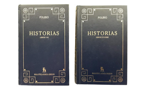 Historias Polibio Blibioteca Basica Gredos V-xv / Xvi-xxxix