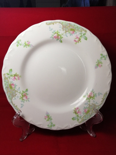 Antique, Bello Plato Decorativo, Porcelana Inglesa. 