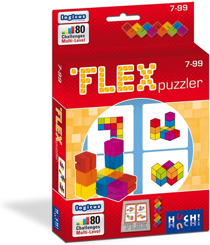 Puzzle 3d De Lógica Tridimensional Flex, Huch
