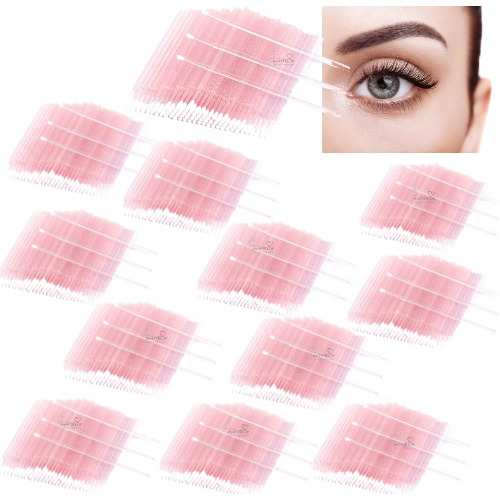 1200 Microbrush Glitter Extensiones De Pestañas