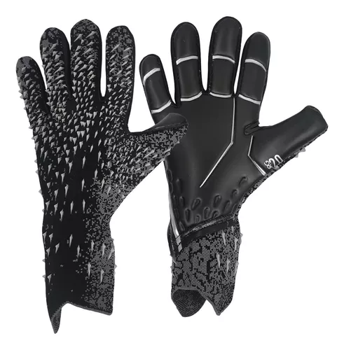 Guantes portero fútbol Area 360 negro fucsia