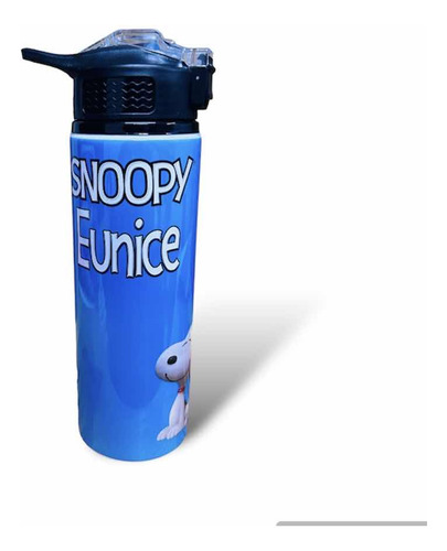 Botella Para Agua 750ml, Estampado: Snoopy Y Charlie