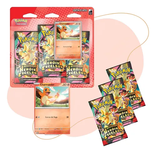 19 Cartas Pokemon Booster De Megaevolução Heróis Excelsos