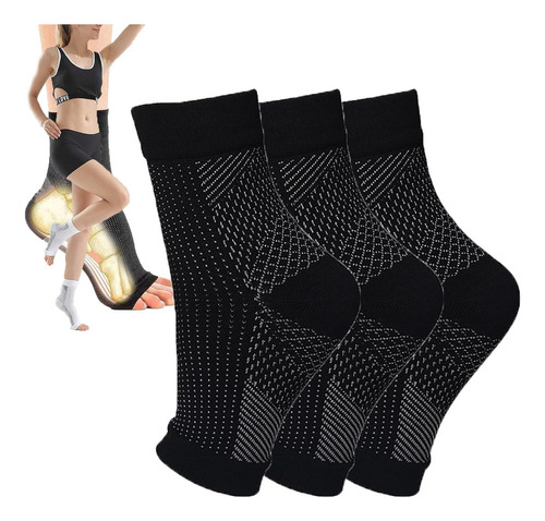 3 Pares De Calcetines Comprex Para Aliviar El Dolor De Pies