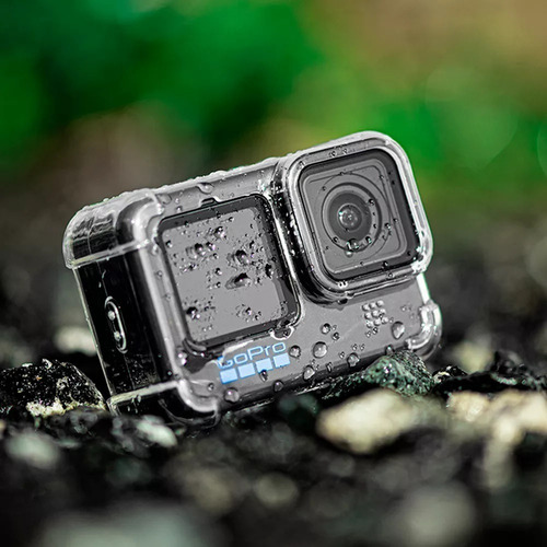 Imagen 2 de 8 de Kit Gopro 11 Case Antishock Tpu + Protectores Pantalla