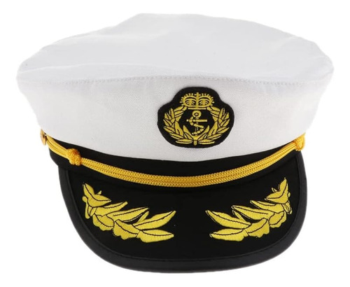 Captain Sailing Hats Capitan Yate Gorra Marinera Disfraz Azu