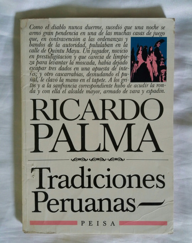 Tradiciones Peruanas Ricardo Palma Libro Original Oferta 