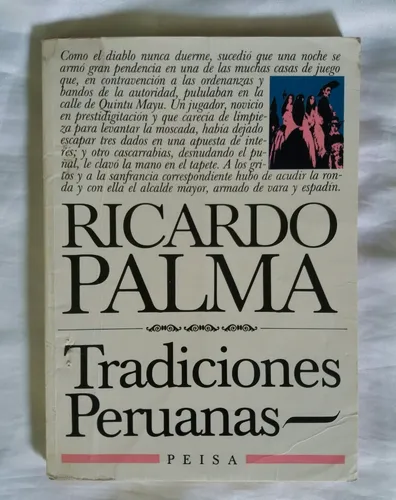 comprar Tradiciones Peruanas Ricardo Palma Libro Original Oferta 