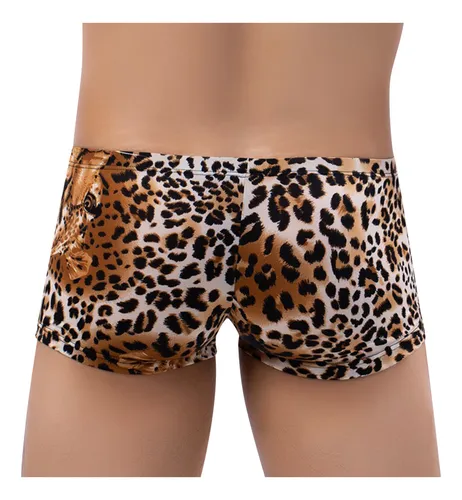 Bóxers Transpirables Con Cintura Elástica Y Estampado De Leo