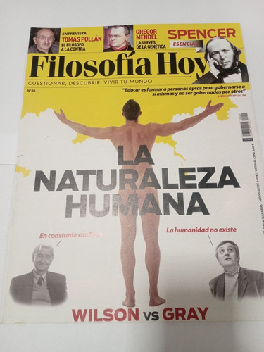 Revista Filosofia Hoy Nº40 La Naturaleza Humana