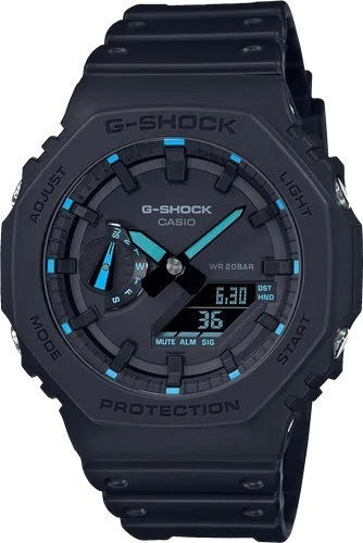 Reloj Casio G-shock Ga-100-1a1 Color De La Correa Ga-2100-1a2cr