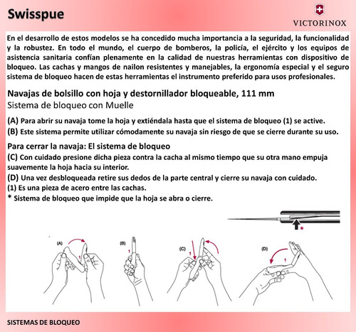 Imagen 5 de 6 de Navaja Workchamp Roja, Fda,cordon, Victorinox (0.8564)