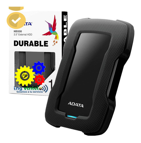 Disco Duro Externo 1tb Adata Antigolpes Usb 3.2 Negro