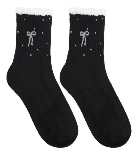 Calcetines Transpirables De Algodón Con Volantes Y Lunares C