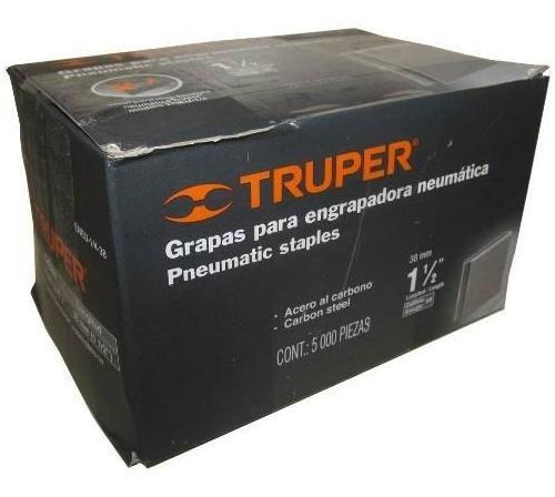 Grampas Para Engrapadora 1 1/2 38 Mm 5000pz Truper H Y T