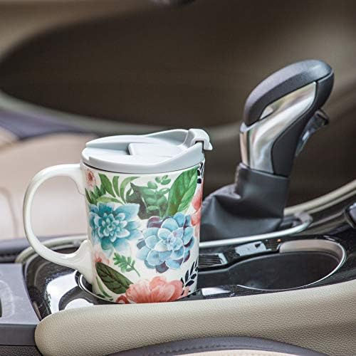 Taza De Café Topadorn Y Taza De Viaje De Cerámica Con Caja T