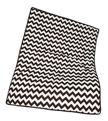 Edredón De Cuna Chevron De Ropa De Cama Para Muñecas, Marrón