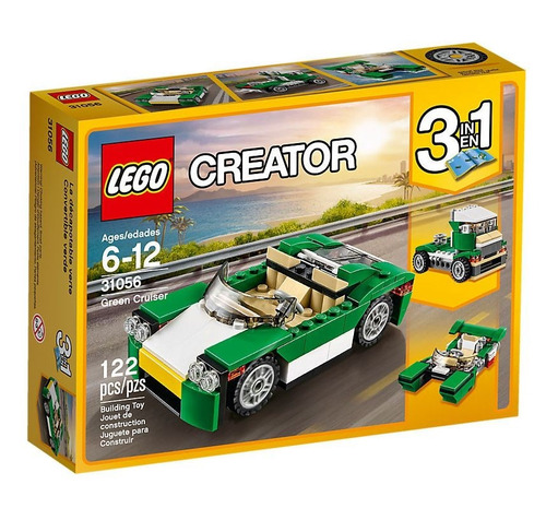 Lego Creator 31056 Descapotable Verde