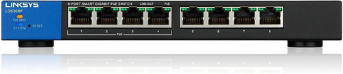 Imagen 1 de 5 de Switch Linkys Lgs310c 8 Puertos 2 Sfp Gigabit Administrable