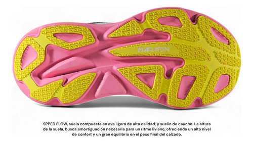 Zapatillas Mujer Para Correr Profesional Maraton Speed Flow