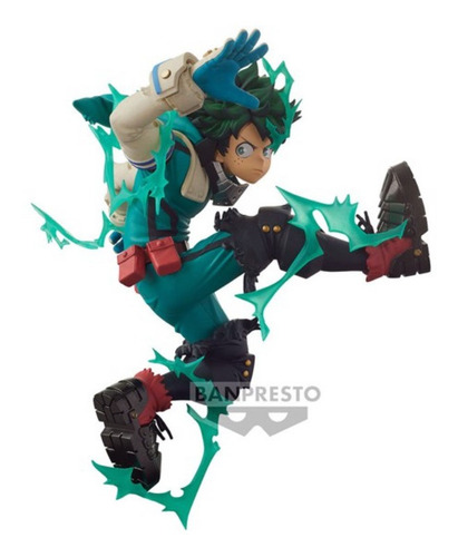 Imagen 2 de 5 de Figura Izuku Midoriya My Hero Academia Banpresto