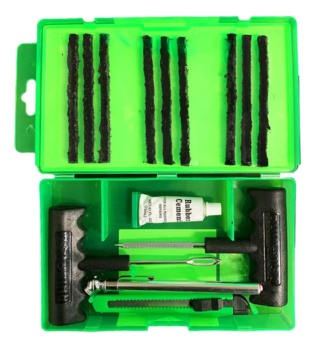 Kit De Reparación Neumático Compacto De 14 Piezas Rhino Usa