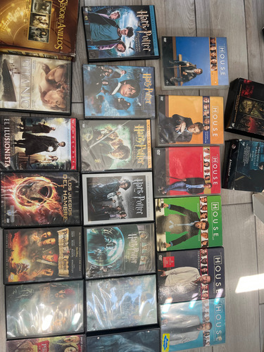 Peliculas Lote De Varias. Piratas Del Caribe, Harry P., Etc (Usado)