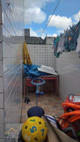 Imagem 11 de 16 de Casa Com 2 Dormitórios À Venda, 63 M² Por R$ 180.000,00 - Balneário Esmeralda - Praia Grande/sp - Ca0714