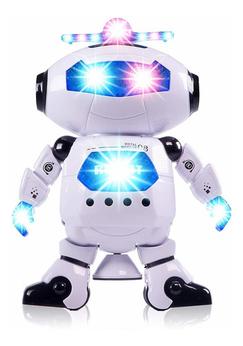 Robot Para Bailar Con Espacio Musical, Robot Electrónico Rcn