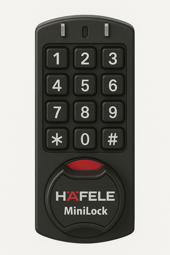 Häfele - Cerradura Minilock Con Código Pin Para Casilleros