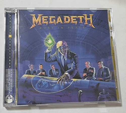 Megadeth. Cd. Rush In Peace. Ind. Arg. 