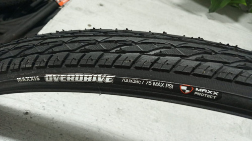 Imagen 3 de 8 de 1 Llanta Maxxis Overdrive 700*38c Maxxprotect/ Taiwan/60tpi