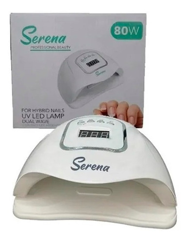 Cabina Uv Led 80w Serena Uñas Esmalte Semipermanente Geles