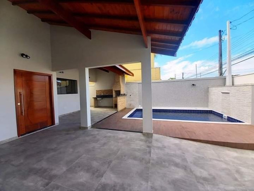 Imagem 9 de 17 de Casa Recem Construida No Balneario Oasis Em Peruibe-sp Distante Apenas 650 Metros Da Praia