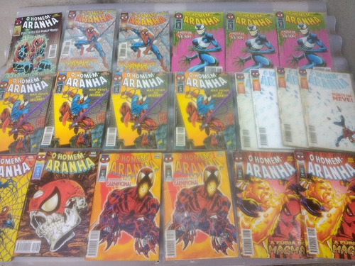 O Homem-aranha - Formatinho - Editora Abril - Muitos Números (Usado)