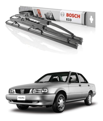 2 Plumas Limpiaparabrisas Bosch Nissan Tsuru 1985 Al 2017 