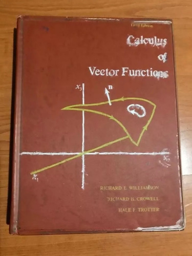 Calculus Of Vectorial Functions Williamson Crowell Trotter