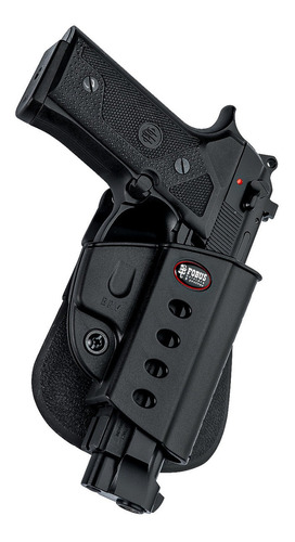 Funda Externa Fobus Pistola Brv Beretta Vertec Elite 92a1 Color Negro Orientación de la mano Diestro