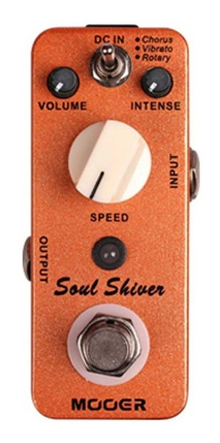 Micro Pedal Guit Mooer Multi Modulación Soul Shiver Oferta!!