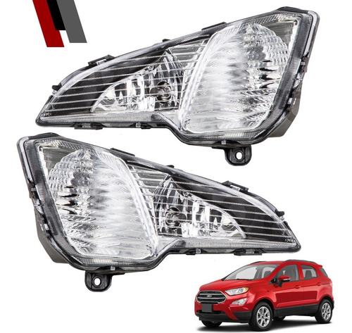 Neblineros Matsumoto Para Ford Ecosport 2018-2020 + Led